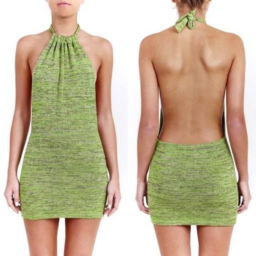 Bamba Swim Bounty Dress Green Size M 