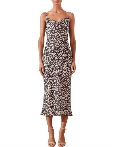 Shona Joy 'Isabella Cowl Slip Midi Dress'