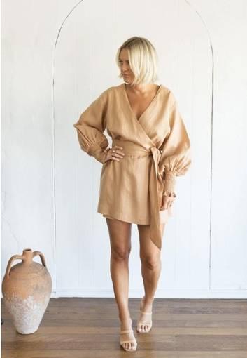 Cocowillow camel dress