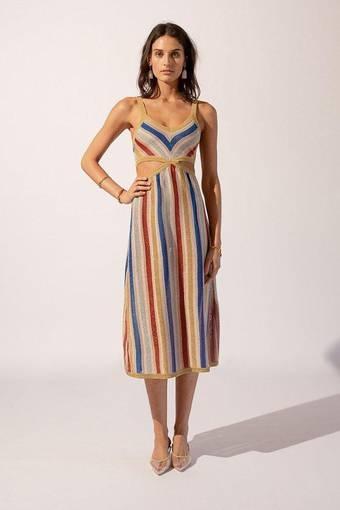 Suboo Mila Stripe Dress Print Size 6