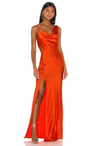 Jay Godfrey Justine Dress Orange Size 6