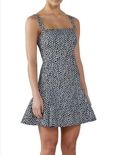 By Johnny spotty dotty bell hem dress size 10