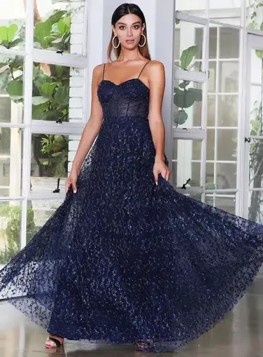 J'adore Kristie Gown Blue Size 8