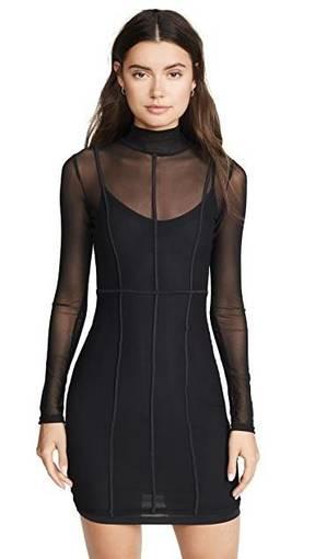 KSUBI STATIC BLACK DRESS