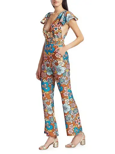 Dodo Bar Or Jenny Jumpsuit Print