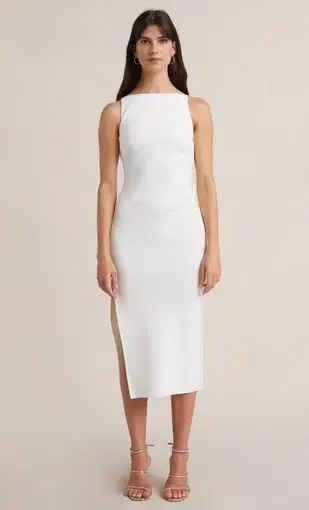 Bec & Bridge Be Mine Tuck Dress White