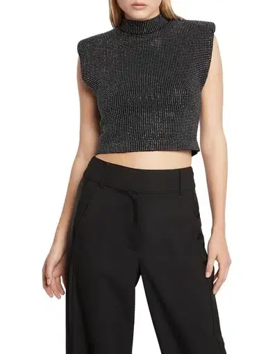 Sass & Bide 7 Years Of Luck Knit Top and Pants Set Black Size 8