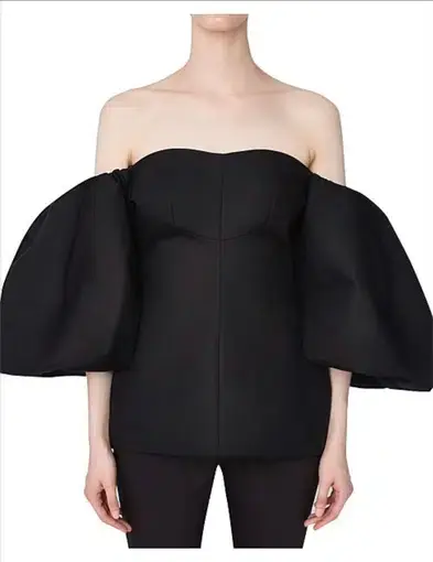 Ellery Countess Shaped Corset Top Black Size 40