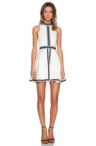 Sass & Bide Imagined Futures Dress White Size 8