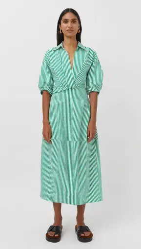 Camilla and Marc Flynn Cocoon Dress Green Size S/ Au 8