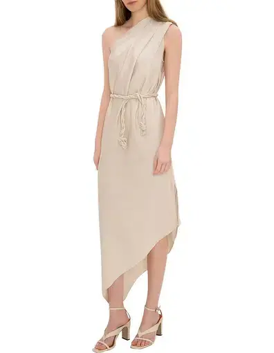 Bianca Spender Ibiza Dress in Stone Satin

Size 1 / Au 6-8