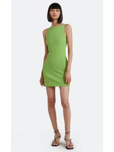 Bec & Bridge Clover Mini Dress Sweet Pea Green Size AU 6