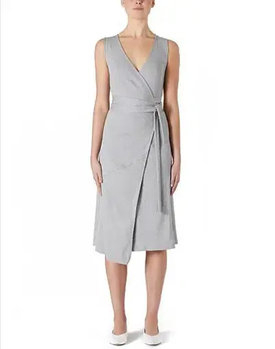 Viktoria and Woods Paloma Wrap Dress Grey Size 8