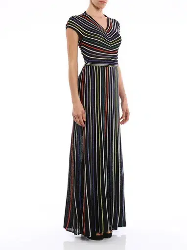Missoni Jacquard Maxi Dress Multi Size 38 / Au 10