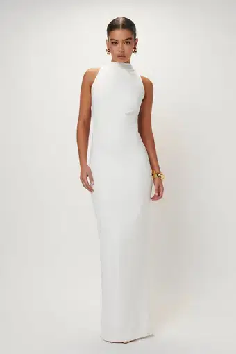 Effie Kats Ambre Gown White Size 8 / S