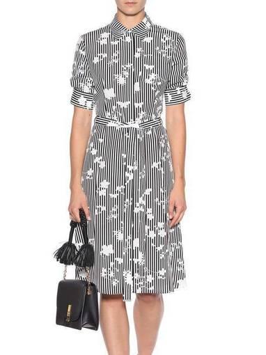 Altuzarra Kieran Dress Black/White Size 14