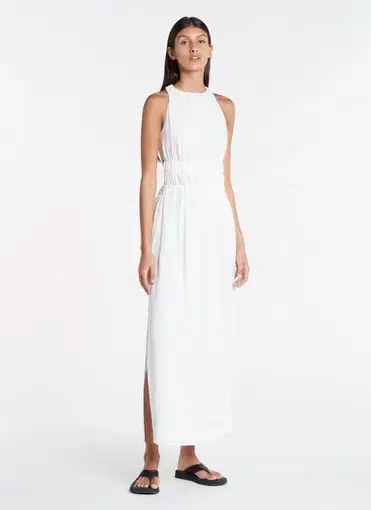 Sir The Label Vilma Cross Back Gown White Size 2/Au 10 