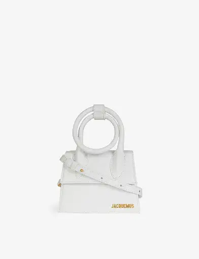 Jacquemus Le Chiquito Noeud Handbag White