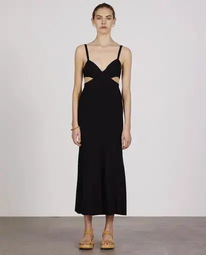 Anna Quan Sabrina Dress Black Size 3/ Au 12 