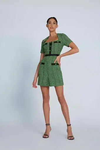 ByJohnny Tiffany Shift Dress Green Size S / AU 8