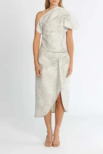 Acler Crawford Dress Print Size 10