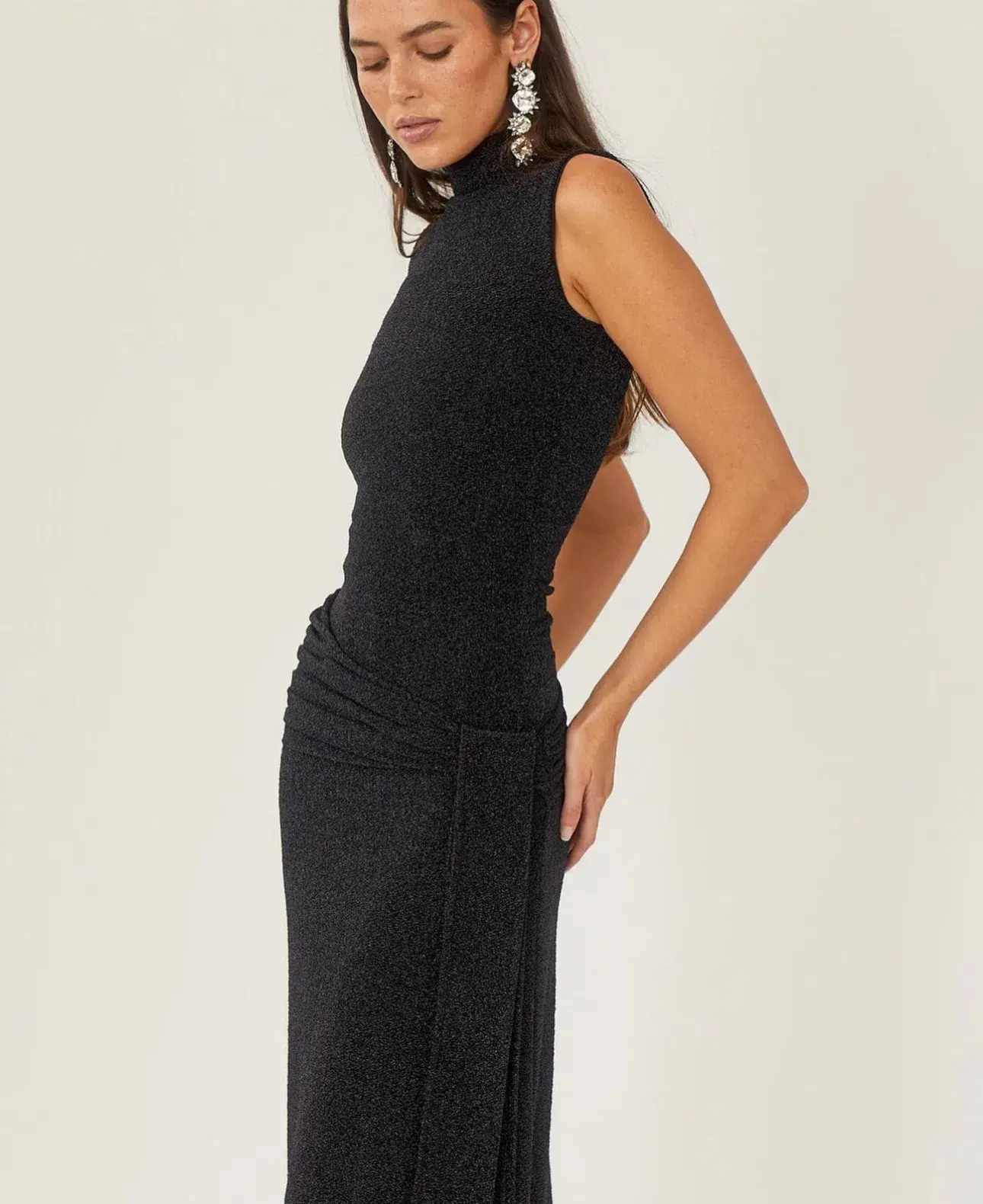 Arcina Ori Monica Dress Midnight Blue Size 6 - Image 2