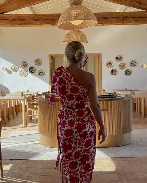 Sir the Label Cinta Tie Crop and Skirt Set Valentina Floral Print Size AU 8 for rent on The Volte - main image