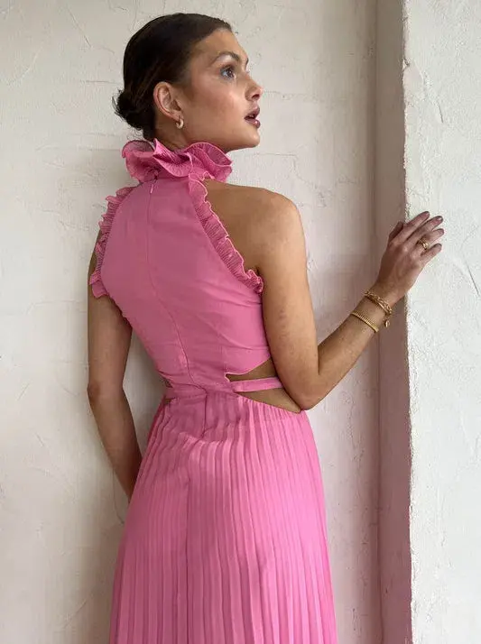 Sonya Moda Noya Maxi Dress Pink Size 10  - Image 7
