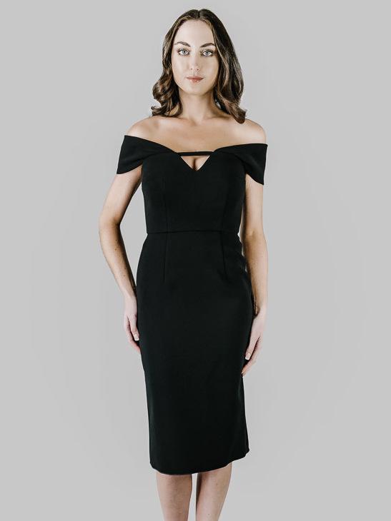 Yeojin Bae Corrine Dress Black Size 8 - Image 2