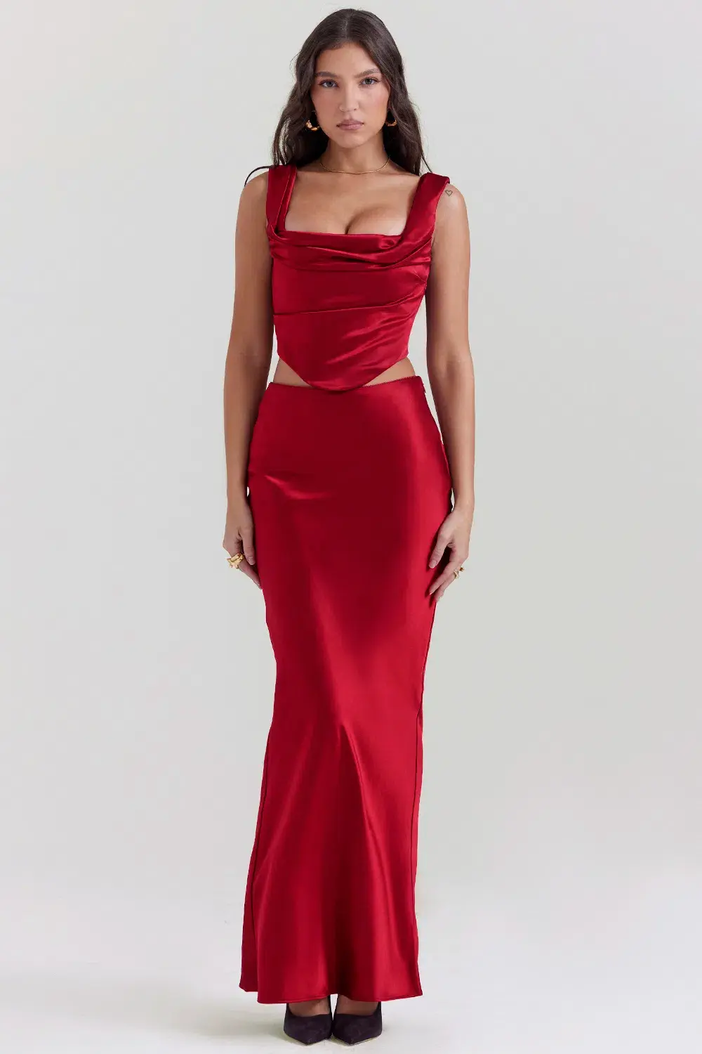 House Of CB Sydel Set Red Size AU 8 - Image 2