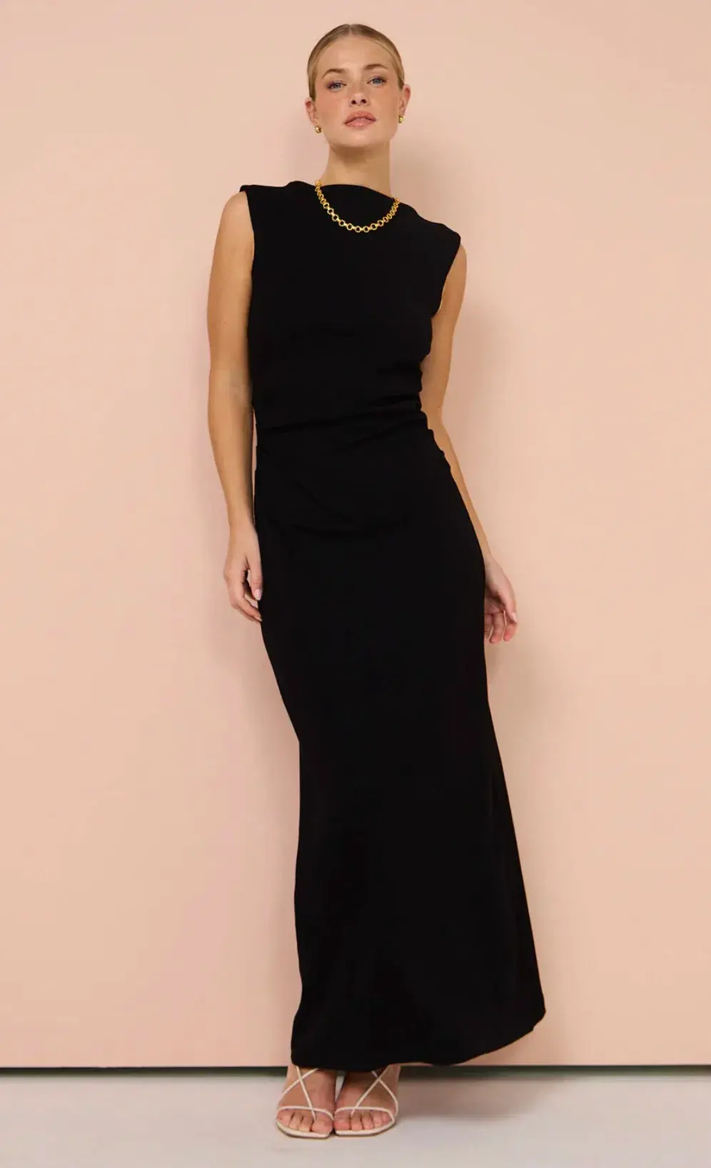 Friends With Frank The Harlow Dress in Black Size AU 12 - Image 3