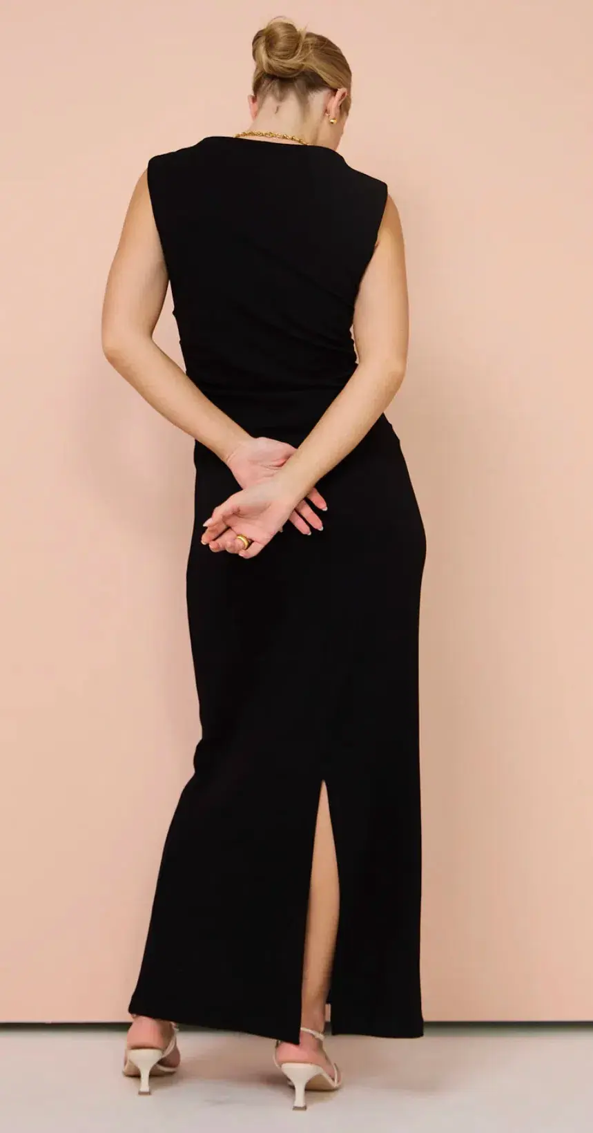 Friends With Frank The Harlow Dress in Black Size AU 12 - Image 2