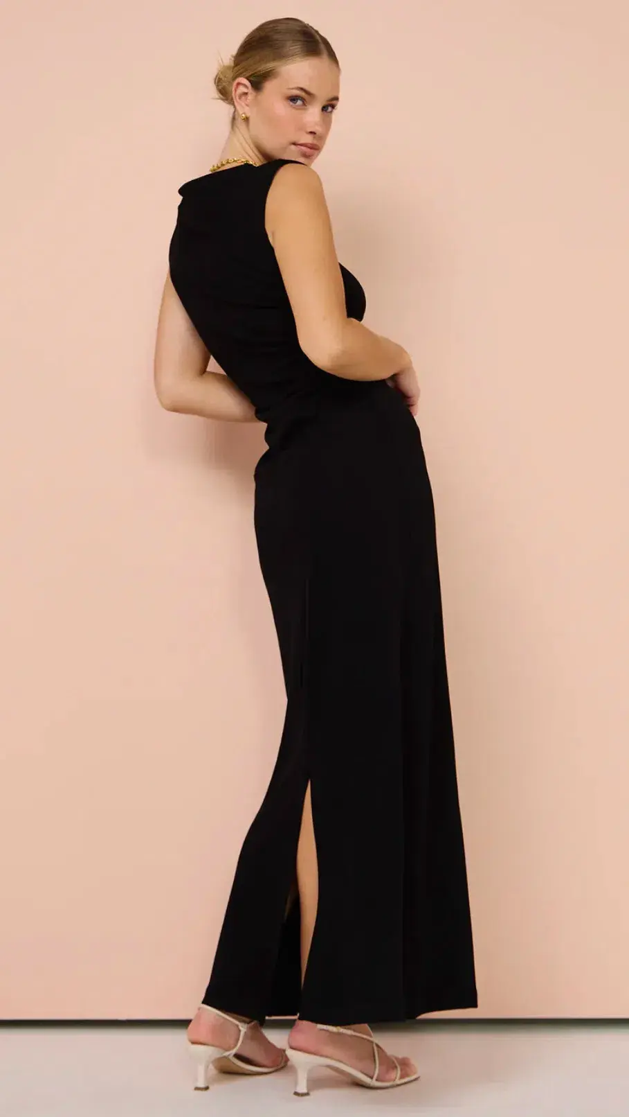 Friends With Frank The Harlow Dress in Black Size AU 12 - Image 4