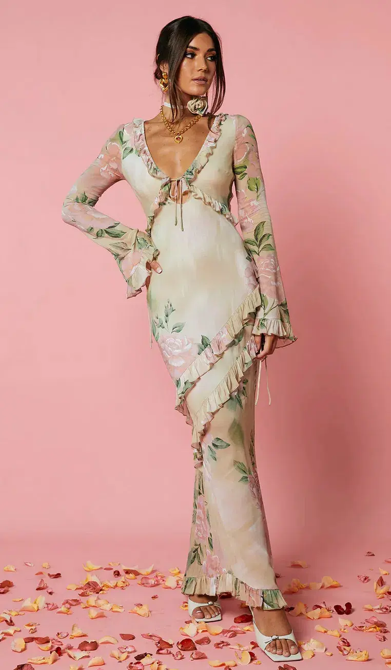 Isabelle Quinn Louisa Dress Floral Size AU 6 - Image 1