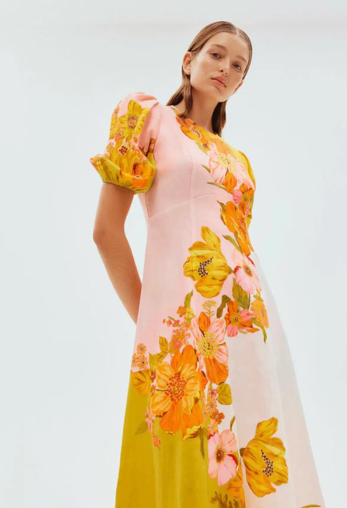Alemais Silas Day Dress Print Size AU 12 - Image 3