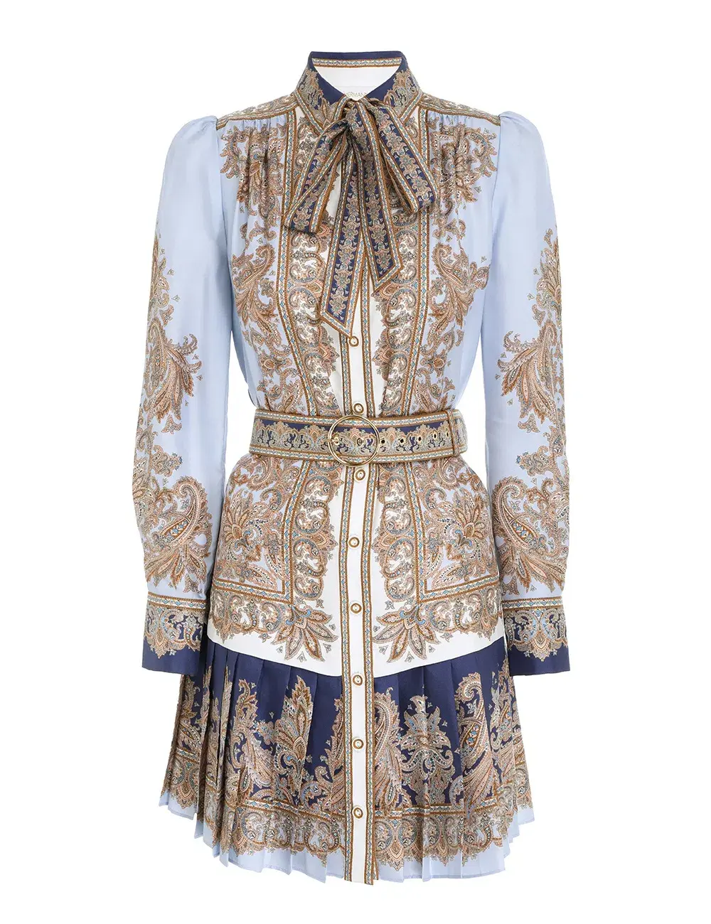 Zimmermann Luminous Paisley Mini Dress Paisley Print Size 8 - Image 3