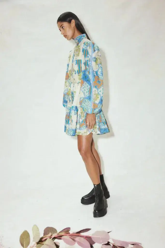ALEMAIS Skye Patchwork Mini Dress  - Image 2