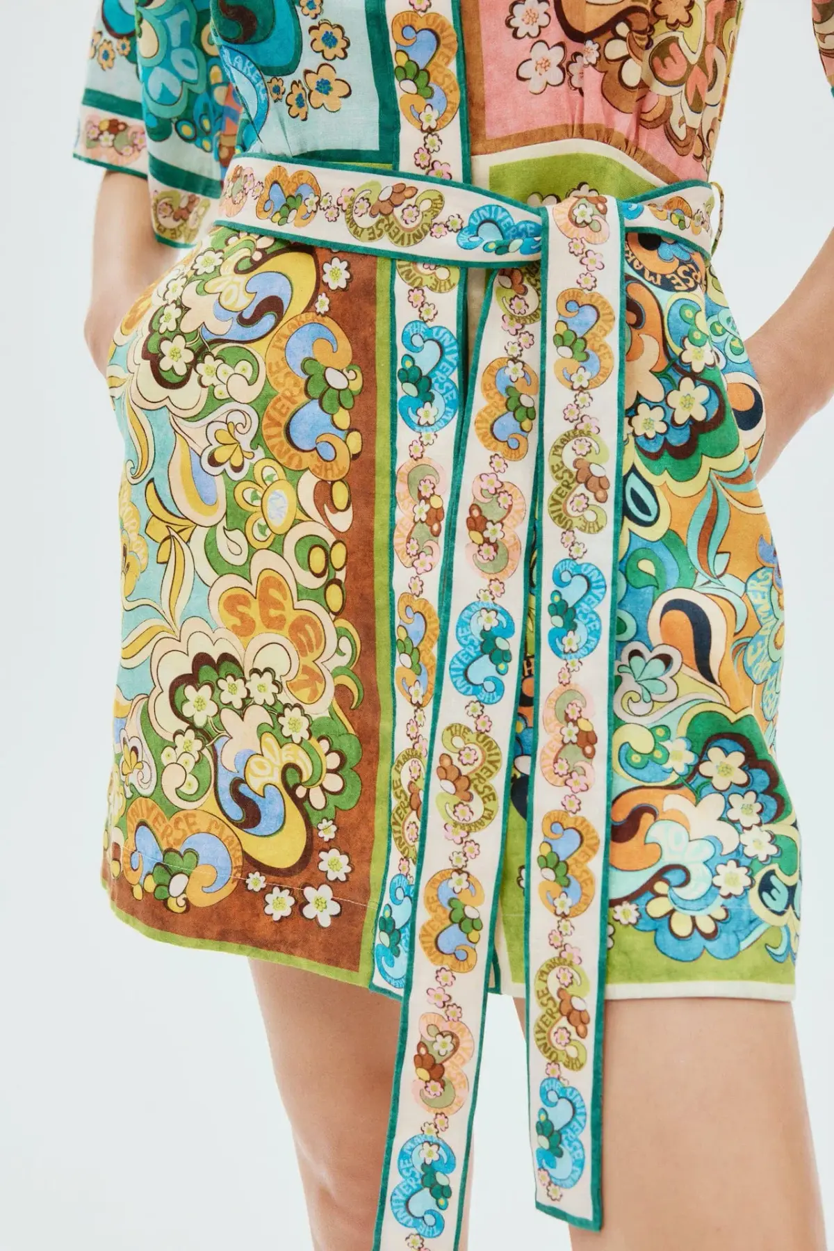 Alemais Dreamer Mini Dress Floral Size 8 - Image 4