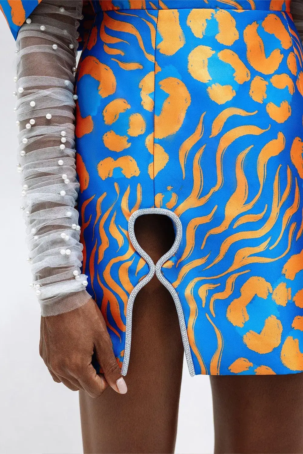 Eliya The Label Lola Mini Dress Print Size 6 for rent on The Volte - main image