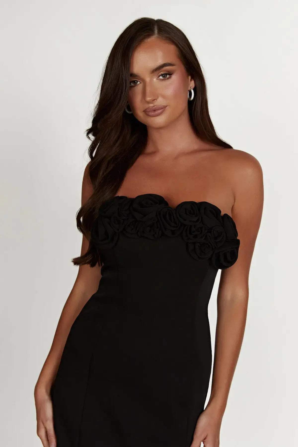 Meshki Brooks Rose Mini Dress Black Size XL / AU 14 - Image 6