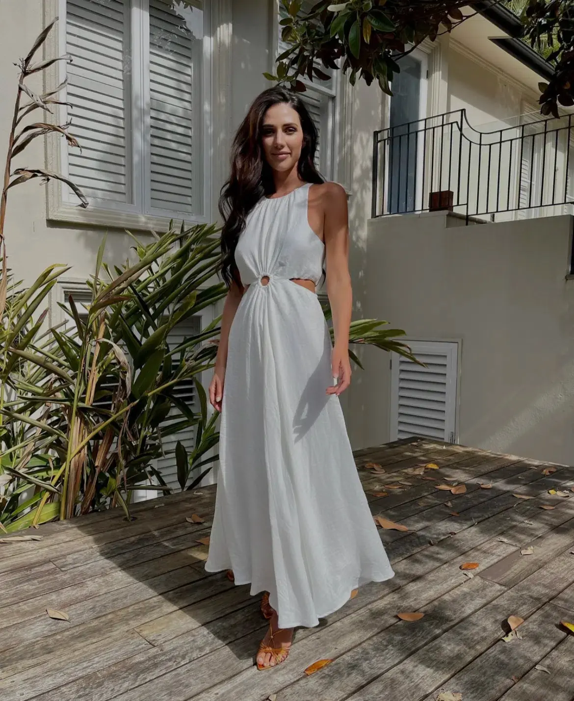 Sheike Gallery Dress White Size AU 16 - Image 8