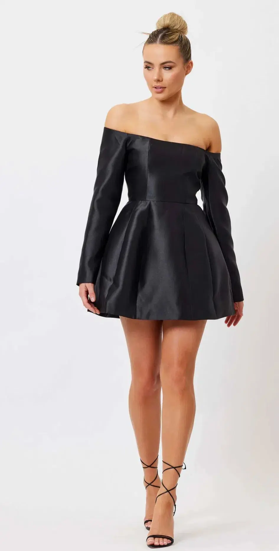 Bianca and Bridgett Michelle Mini Dress Black Size 6 - Image 2