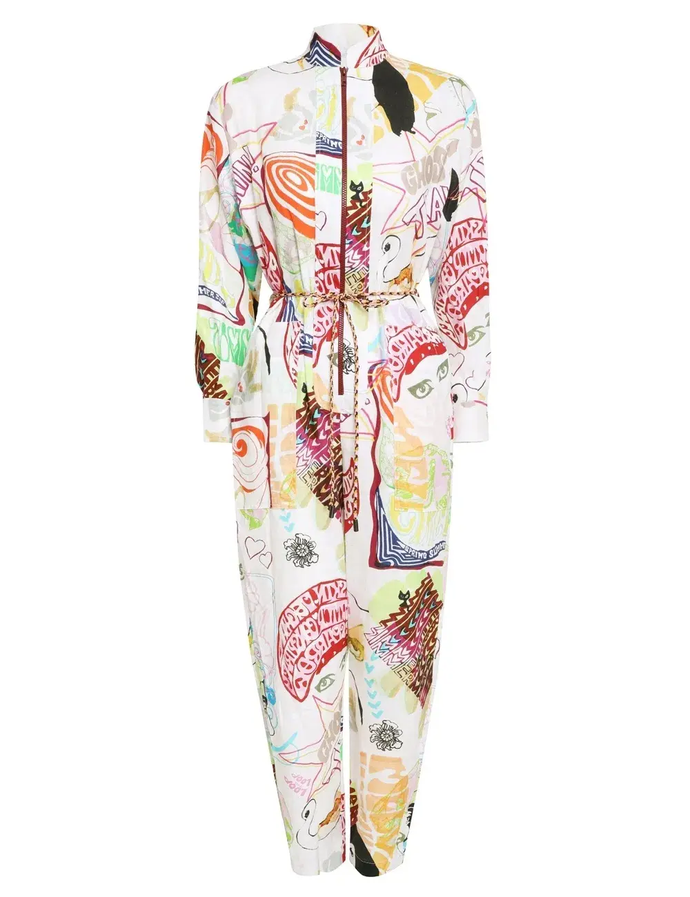 Zimmermann Shelly Zip Boilersuit Poster Print Size 2 / 12 AU - Image 3