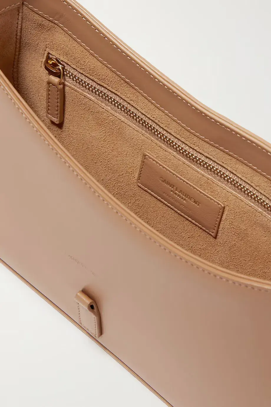 Saint Laurent Le 5 À 7 Leather Shoulder Bag Brown - Image 3