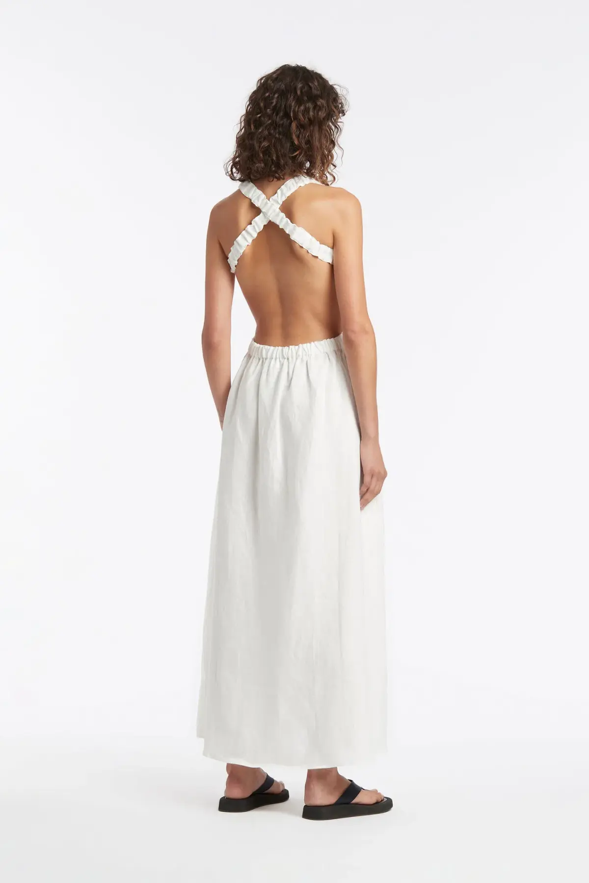 Sir The Label Alena Maxi Dress Ivory Size 3 / AU 12  - Image 5