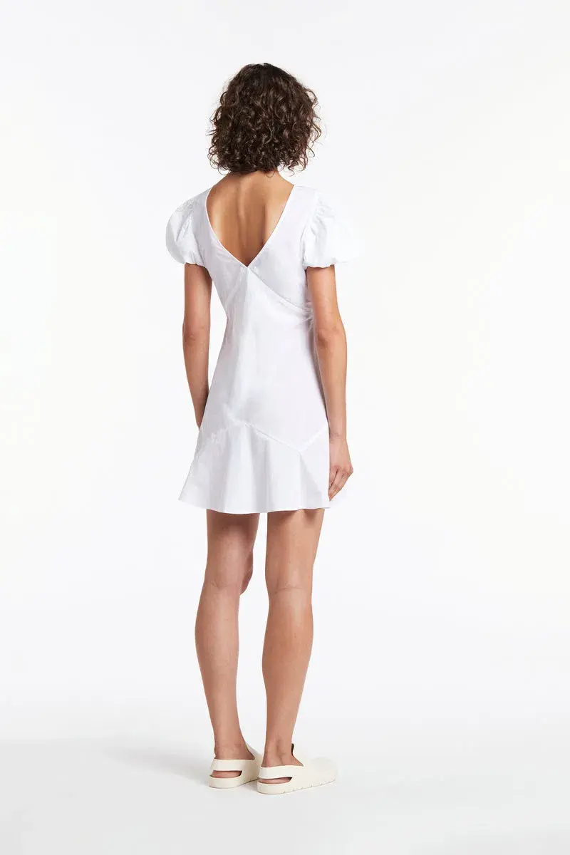 Sir The Label Mason Panelled Mini Dress White Size 1 /  AU 8 - Image 2