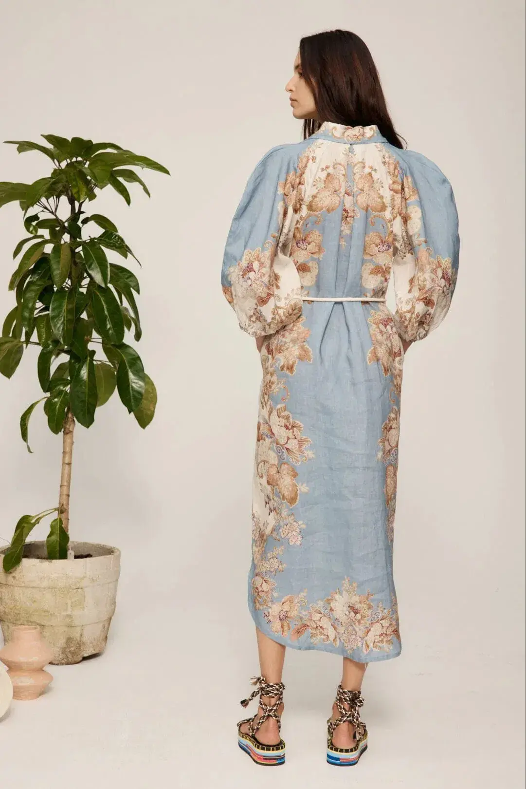 Alemais Blythe Shirtdress Print Size AU 14  - Image 4