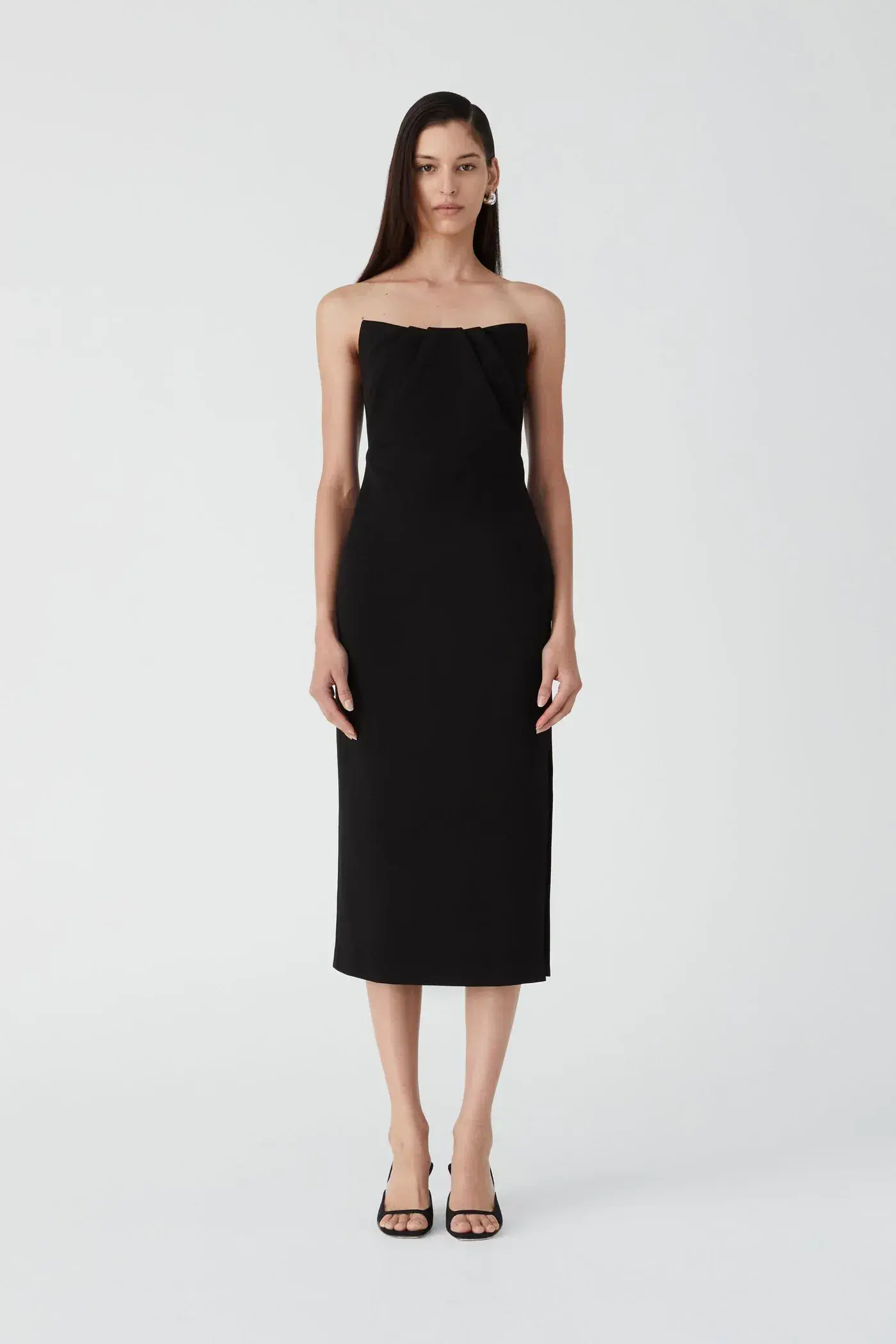 MISHA Marcy Midi Dress Black Size 8/S  - Image 4