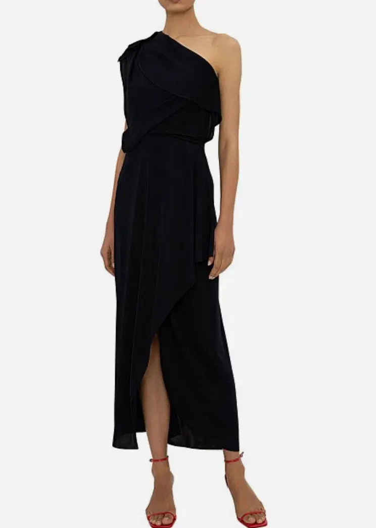 Bianca Spender New Jersey Ariel Dress Navy Size 1/ AU 8 - Image 1