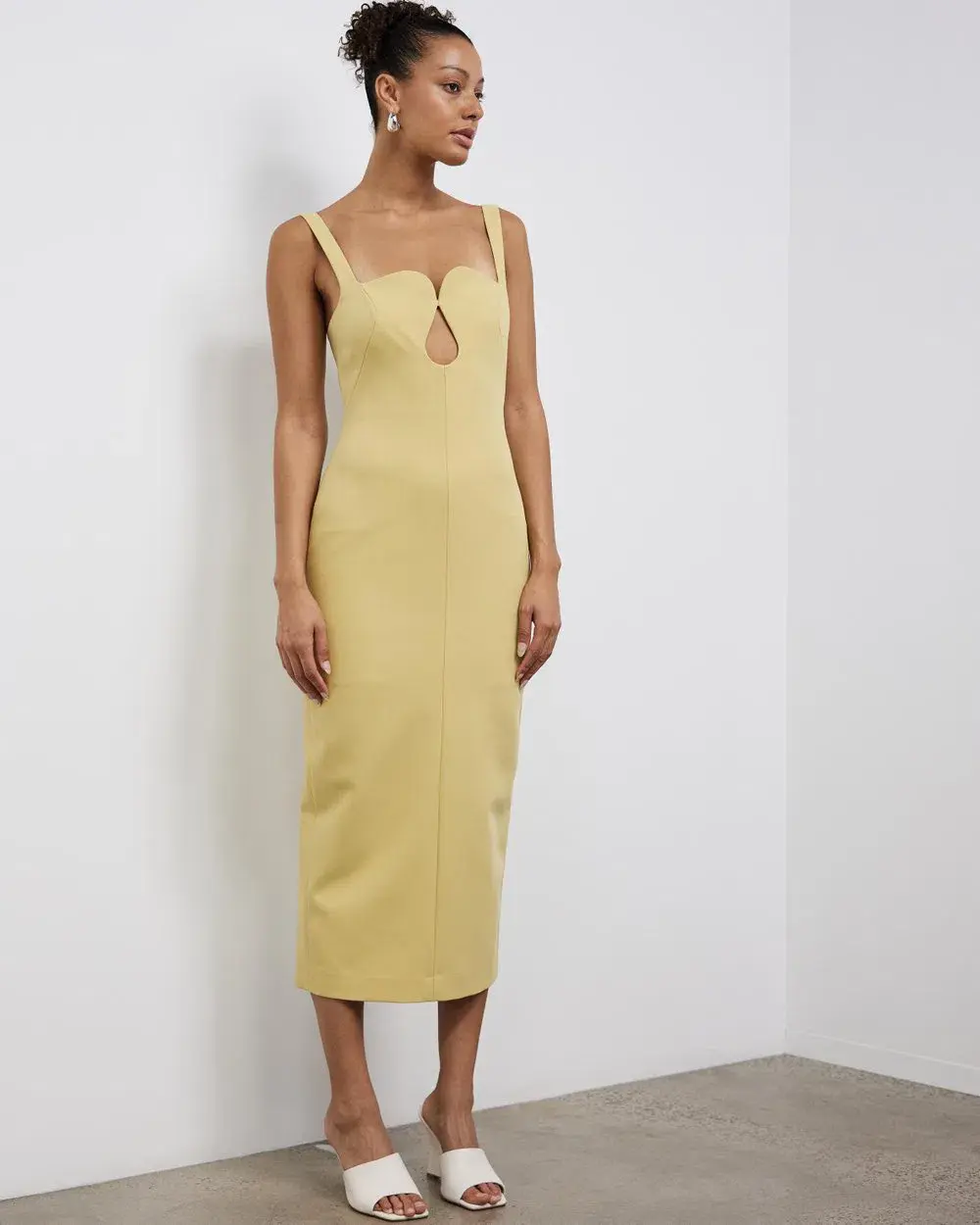 Camilla & Marc Brixton Dress Mustard Yellow Size 8 - Image 2